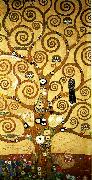 Gustav Klimt kartong for frisen i stoclet-palatset oil